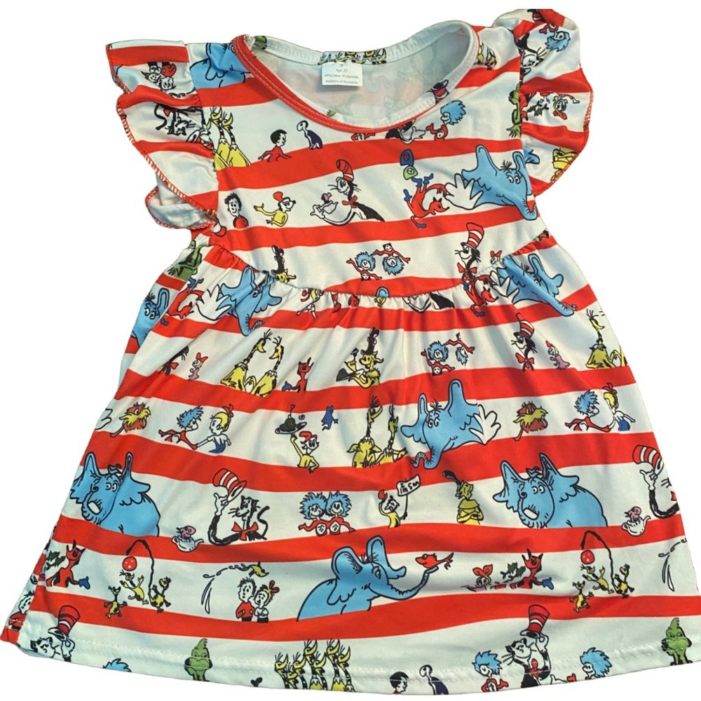 2T Dr. Seuss Dress
